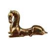 Adornos de latón caballo al éxito mango creativo piezas Caballo del Zodíaco artesanías de bronce macizo caballo retro chino transfronterizo