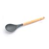 Juego de 8 piezas de utensilios de cocina de silicona con mango de madera estilo europeo Cocina Cocina Juego de utensilios de cocina Hogar Olla antiadherente Espátula Cuchara Juego de herramientas