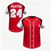 Uniformes Escolares para Clubes de Empresas Transfronterizas, Uniformes de Béisbol, Uniformes de Sóftbol, Hechos a Medida, Secado Rápido, Transpirables, Que Absorben la Humedad