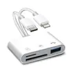 Adequado para Celulares Apple e Huawei Adaptador Typec Leitor de Cartão Sd/Tf Conversor de Câmera Android 3.2