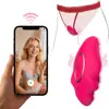 Controle Remoto por App Ovo Vibratório Vestível Massajador Genital Feminino Brinquedo Adulto Vibrador