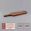 Mesa de Hot Pot Rústica Estilo Hombre Derretido, Tazones de Cerámica Melamínica Resistentes a la Rotura, Platos para Aceite y Platos para Carne de Res Fresca