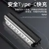 Faro Horizontal para Bicicleta de Venta Caliente Transfronterizo, Luz de Bicicleta de Montaña de Alto Brillo y Larga Duración, Linterna de Iluminación para Ciclismo Nocturno de Aleación de Aluminio