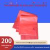 Saco antiestático vermelho bolso plano pe componentes eletrônicos placa-mãe saco de embalagem plástica saco de blindagem antiestática