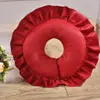 Almohada redonda de belleza salón de belleza salud fisioterapia masaje almohada para el cuello almohada almohada en forma de U cojín de masaje colcha agujero!