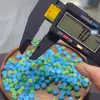 Turquesa Magnesita Flor Juguete Accesorios Pulsera Pulsera Joyería de Moda Accesorios DIY Tejido a Mano Cuerda de Mano Collar
