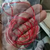 Juego de cuerda elástica Wen Play Wear de 2 metros con cuentas de cristal, resistente al desgaste y con cuentas.