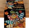 Bandera de Mesa Americana Nórdica Transfronteriza de Otoño Acción de Gracias Calabaza Hoja de Arce Tela Bandera de Mesa Mesa de Centro Sala de Estar Comedor Bandera de Mesa Decorativa
