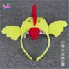 Día del Niño Diadema de Animales de Dibujos Animados Diadema Tridimensional del Zodiaco Tocado Accesorios para Escenario de Jardín de Infancia