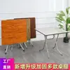 Mesa de Comedor Plegable Cuadrada para Alquiler Mesa para Puesto Callejero Mesa para Comer en Casa Mesa de Mahjong Mesa Cuadrada para el Hogar Mesa Plegable