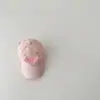 Sombreros Coreanos para Niños Qiu Nan Estilo Nuevo Ins Simple Letra Visera Protección Solar Gorra de Béisbol para Bebé Gorra de Béisbol de Secado Rápido