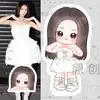 Llavero Acrílico Kim Ji-Soo Merchandising de Celebridad Regalo para Fans Colgante para Bolsa
