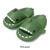 Zapatillas de tiburón genuinas de nueva generación transfronterizas calientes divertidas de la misma celebridad de Internet sandalias de tiburón para pareja para hombres