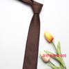 Nueva corbata formal para hombre de negocios de 6 cm profesional novio boda color sólido corbata a mano accesorios de ropa de traje