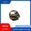 Pingente de Caveira de Cobre Live Cyber Red Brass Skull Bead Personalidade Faca Pingente Barril Bead Chaveiro Acessórios com Mercadorias