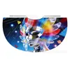 Capas Coloridas Personalizadas de Fábrica para Carnaval, Capas com Máscara de Pena Colorida para Crianças, Capas com Amarração Atacado