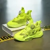 Zapatillas de Baloncesto para Niños con Malla Hueca para Niños, Nuevo Modelo Verano 2026, Zapatillas de Correr para Niños, Zapatillas Deportivas Transpirables para Niños Mayores
