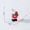 Figuras Miniatura Lindas de la Serie de Papá Noel para Micro Paisajes, Decoraciones DIY de Escena de Nieve, Accesorios para Colgar, Adornos Pequeños