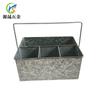 Cesta de Almacenamiento de Hierro Galvanizado Estilo Europeo Cesta para Vajilla Cubiertos de Cocina Artesanías de Metal Almacenamiento Cesta de Almacenamiento Personalización