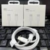 Cable trenzado doble tipo C de 66 W, cable de datos de carga ultrarrápida para iPhone 15, iPad y ordenador.