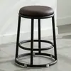 Taburete Alto de Tres Anillos Extra Grueso, Taburete Alto de Barra, Silla Alta para Adultos en Casa, Silla de Mostrador, Taburete Alto de Lujo Ligero para Arcade, Taburete Redondo