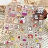 Adesivos 3D Fofos de Cãozinho em Linha para Unhas Copo d'Água em Relevo Câmera Fofa Unhas Tablet CCD Decoração Cartoon