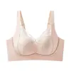 Sujetador push-up de encaje inalámbrico ajustable para pechos pequeños, gran sujeción, lencería para mujer con sensación de segunda piel, amigable con la piel, sujetador retráctil