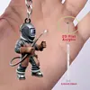 Novo Soldador Elétrico Acrílico Funcionário Chaveiro Plano Pingente Decoração de Mochila Pingente Pingente de Chave de Carro