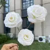 Rosa de outono revestido de 14 cores, novo rosa bolha, artificial, para casamento e decoração de casa, rosa falso, atacado