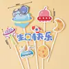 Decoración de Pastel para Niños y Niñas Astronauta Princesa Anne Decoración Tarjeta para Fiesta de Primer Cumpleaños Infantil Enchufe