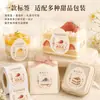 Etiquetas adhesivas para rollos de postre, pegatinas adhesivas para botellas, etiquetas impermeables para envases de alimentos