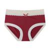 Vermelho Grande, Roxo Grande, Calcinhas Vermelhas Grandes para Mulheres no Ano de Nascimento, Tamanho Plus, Cintura Média, Respirável, Calcinhas Femininas Sem Marcações, Celebração de Casamento