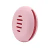Caja de almacenamiento específica para puff para maquillaje sobre la marcha, puff para base de polvo, portátil, transpirable, puff de cojín, caja de silicona