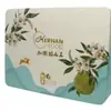 Caja de Embalaje Personalizada de Fabricante para Pasteles de Luna, Sellada a Prueba de Humedad, Hecha de Hojalata, Lata de Embalaje de Material Metálico, Forma Rectangular