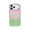 Funda magnética lateral con gradiente de dopamina adecuada para iPhone 17 Pro Max, Apple 16 Pro, anticaída 15 Pro