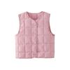 Chaleco Infantil Miantiantang 2025 Otoño Nuevo Top Bebé Cálido Tacto de Alta Gama Abrigo Cómodo Casual Ropa Infantil