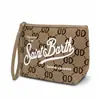 Moda Europeia e Americana Estampa de Leopardo Material de Mergulho Bolsa de Cosméticos Design de Nicho Bolsa para Batom e Cosméticos Bolsa de Higiene Pessoal Portátil para Viagem