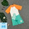 Roupa de Banho Infantil Roupa de Banho para Meninos Roupa de Banho para Meninos Infantil Médio e Grande Infantil Secagem Rápida Proteção Solar Bebê 2025 Nova Roupa de Banho