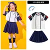 Fantasias para Performance do Dia das Crianças, Trajes para Reunião Esportiva do Ensino Fundamental, Fantasias de Líder de Torcida para Meninos e Meninas, Uniformes de Classe para o Jardim de Infância