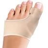 Corrector de valgo para dedo gordo del pie, pulgar y separador de dedos, funda protectora antideslizante para el cuidado de los huesos del pie.