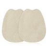 Pasta de língua para sapatos, palmilha solta e deslizante, almofada de língua, pasta plug-in, rebote suave, absorção de choque, almofada autoadesiva para antepé, ajuste de tamanho, almofada de meio tamanho