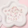 26 Colgantes Asimétricos de Aleación con Goteo de Aceite Letra Inglesa P Colgantes para Pulsera Hecha a Mano DIY Cadena de Teléfono Móvil Accesorios de Joyería