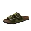 Pantuflas Birkenstock de Suela Gruesa para Mujer, Nuevo Modelo Verano 2026, Perfectas para Combinar con Vestidos, Impresionantes Sandalias de Punta Abierta, Sandalias de Dedo Casuales para la Playa