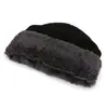 Gorro de Invierno Tejido para Hombre con Forro de Felpa, Engrosado para Circunferencia de Cabeza Grande, Protección para Orejas de Adulto, Cálido y Resistente al Frío, Gorro de Esquí para Exteriores