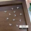Accesorios para Uñas con Circonita Brillante, Moño, Corazón, Estrella Radiante, Flor de Cinco Pétalos, Productos Terminados Hechos a Mano, Decoraciones para Uñas con Pedrería Apilada