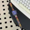 Adequado para Apple S12S9876543Se Novo Arco-Íris Dopamina Desenho Animado Menina Pulseira de Relógio