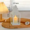 Lâmpada de vela transfronteiriça lâmpada de vela eletrônica LED luz noturna ornamentos criativos lâmpada de vento simples presente portátil