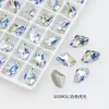 Pedras de Strass para Unhas Dongzhou em Formato de Machado 9x14 Strass de Vidro de Alta Qualidade, Strass de Formato Irregular, Decorações para Nail Art, Strass Dongzhou em Formato de Machado