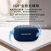 Adecuado para auriculares QCY Melobuds ANC HT05, funda protectora de silicona suave y transparente con Bluetooth y TPU.