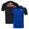 2026 Nuevo Traje de Montar para Motocicleta de Carreras F1 Transpirable de Secado Rápido Cuello Redondo Manga Corta Camisa de Trabajo Off-Road
